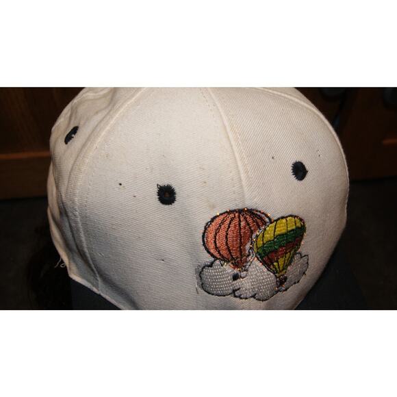 Vintage Light Up Hot Air Balloon Snapback Hat cap Fiber Optic Caplites Up RARE! - Picture 11 of 12